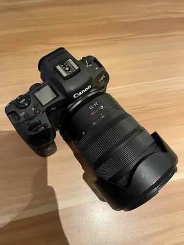 Canon EOS R5 mirrorless camera with RF 24-70mm lens - Excellent condition