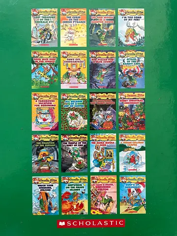 Geronimo Stilton 20 set brand new