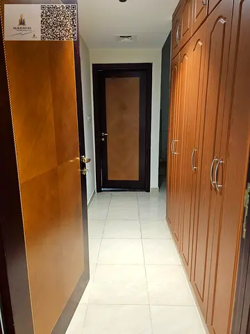 ✨ Furnished 2BHK apartment for monthly rent in Corniche Residence 🏡 City view, spacious hall, modern furniture, prime location, AED 7000 monthly 🔑🌆