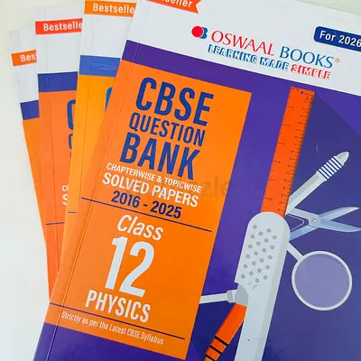 Class 12 Oswaal Question Banks - Physics, Chemistry, Biology  English