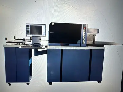 Letter bending machine 3D