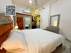 Furnished one-bedroom apartment for rent in Al Rashidiya 3, prime location