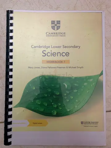 Cambridge Lower Secondary Science Workbook 7 (Spiral-bound) - Cambridge University Press