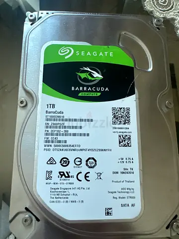 Seagate Barracuda 1TB Desktop HDD - Good Working Condition