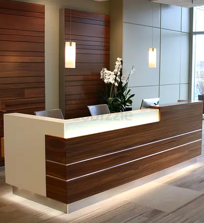 Modern LED Reception Desk