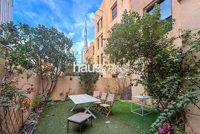 Vacant | Large Layout | Burj view | Private Garden