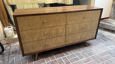 Marina wooden cabinet — compact bedside/side cabinet