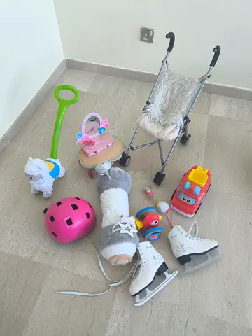 Various toys and accessories