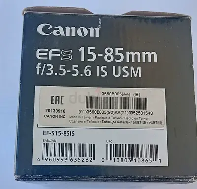 Canon EF-S 15-85mm f/3.5-5.6 IS USM Lens (Boxed) Brand New Unused
