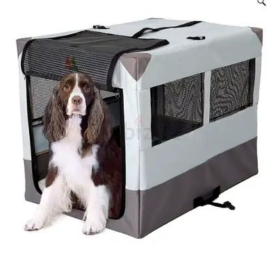 Canine Camper Sportable Tent Dog Crate, 36″ (L X 25.5″ W X 28″ H)