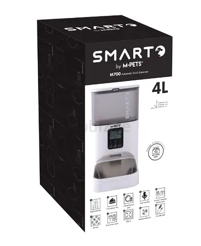 M-PETS Smarto M700 4L Automatic Food dispenser - Brand New