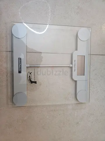Royalford Glass Digital Bathroom Scale - Perfect Condition