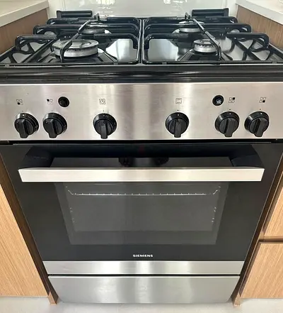 Seimens Gas cooker same like new 60cm