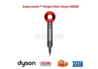 Dyson Supersonic Origin Hair Dryer Original HD08 Gray/Red