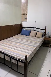Clean and less crowded curtained partition available end of month
