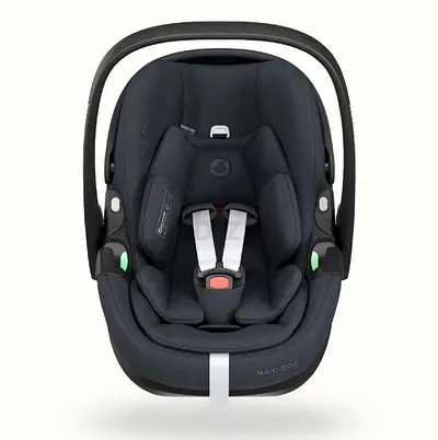 Used infant car seat / baby carrier (rear-facing) - black