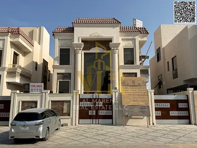 With an all-inclusive price for electricity, water, and air conditioning, own a luxurious villa for sale in Al Rawda 3 - Ajman | 5 master bedrooms | 5