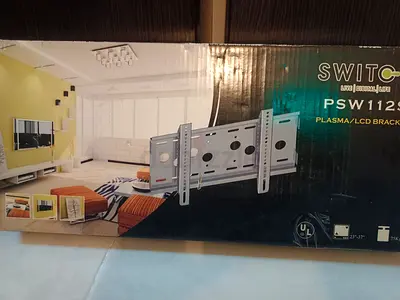 TV Wall Mount Bracket PSW1125 — Fixed Plasma/LCD Bracket (Unused in box)