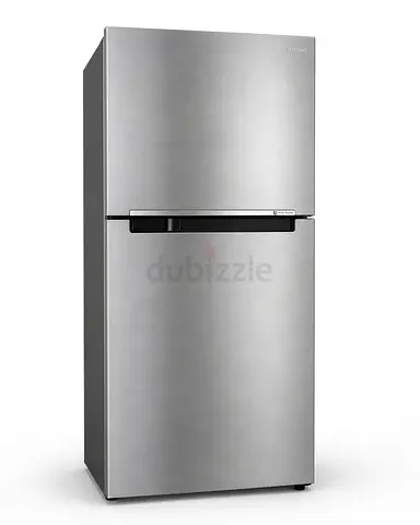 Silver Top-Freezer Refrigerator - Good Condition