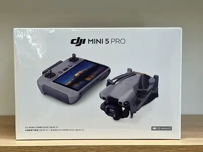 DJI mini 5 Pro Flymore Combo Plus RC2         52 min
