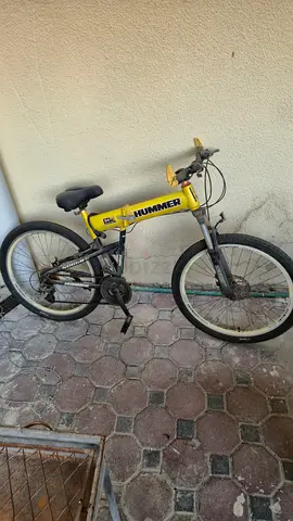 Yellow Hummer Kids Bicycle - Used, Good Working Condition