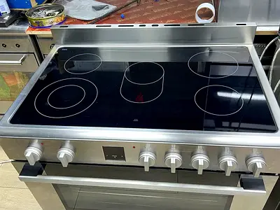 Bosch latest model electric ceramic 5 hobs stove oven fan cooking range 90x60 by tadsa