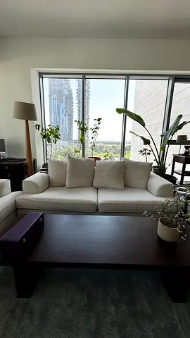 Extremely Comfortable Creme Couch Bundle (2 for 2,100 sale!) Original 10,000 PRICE THE ONE