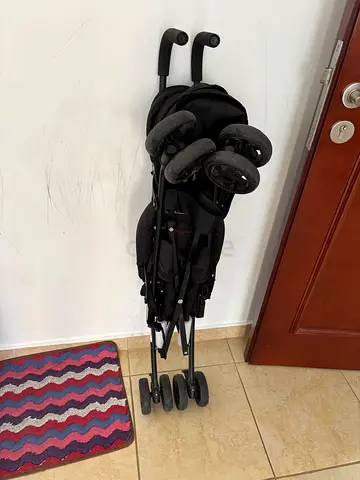 Lightweight Black Umbrella Stroller - Flawless Condition - 1 year old