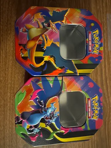Pokemon - Empty Tin Giveaway - Charizard - FREE