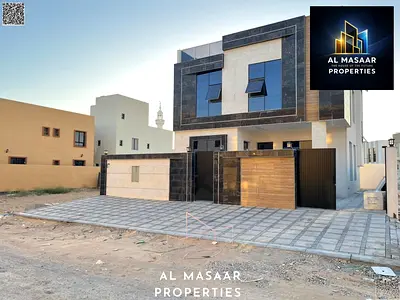 Best villa offer in Ajman with a roof terrace, transfer fees included, a majlis, two living rooms,