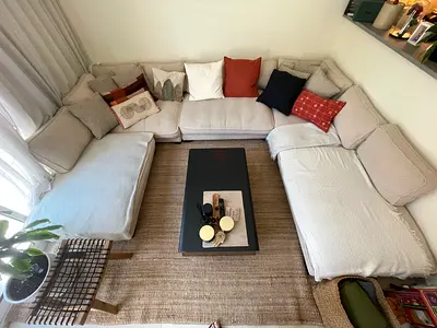 Modular U shaped comfy Sofa / living room