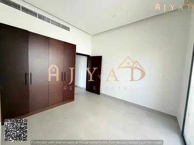 For annual rent: 2 bedroom reception apartment in Al Alia Ajman, adjacent to Sh. Mohd. Bin Zayed Rd, 2 master rooms, semi-separated reception, kitchen