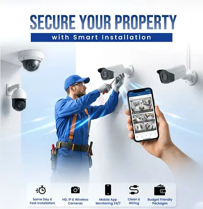 CCTV CAMERAS INSTALLATION NETWORKING AND MAINTENANCE SECURITY SOLUTIONS VILLA OFFICE WAREHOUSE DUBAI