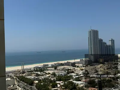 For annual rent 3BHK- 3master bedroom | 5 bathrooms | Sea view | Open balcony view | Laundry room | Master maid's room | Free parking | Prime location
