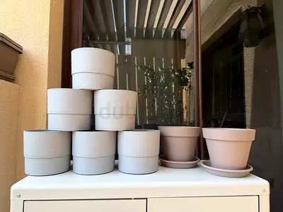 IKEA Plastic Flower Pots – Excellent Condition