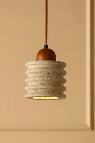 TRAVERTINE LAMPS