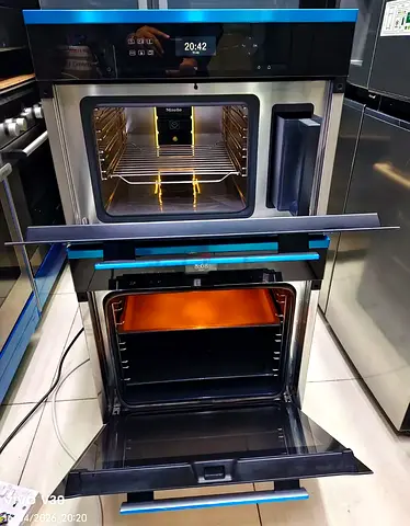 Miele latest model electric oven and steam oven built-in set integrated 60cm by tete