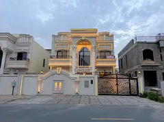 Luxury villa for sale in Ajman, including registration fees.