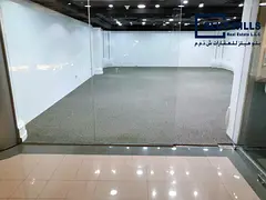 Elegant Retail Unit with Parking in Oud Metha