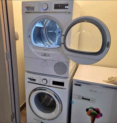 Siemens latest model IQ-700 9 kg washer and 9 kg dryer separate set freestanding with WiFi by tete