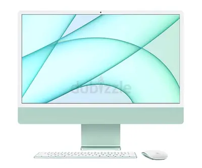 Apple iMac 24-inch (Turquoise) - M1 All-in-One Desktop