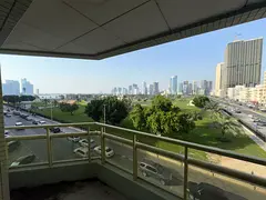 3BHK in Al Majaz 2, free AC, full open sea view, large space, super luxury finishing, 2 balconies, 4