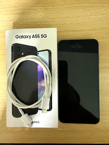 Samsung Galaxy $% 5G with original box and charging cable - excellent condition. Used only for