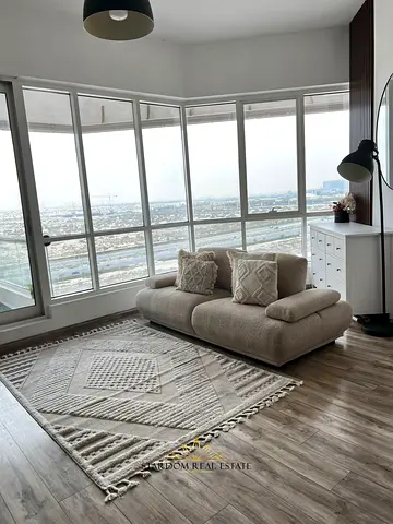 Furnished 1BR Apartment | Silicon Heights 1 | Balcony & City Views