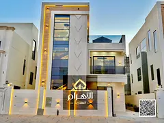Luxury two-story villa with a rooftop, including registration and ownership fees, in a good location
