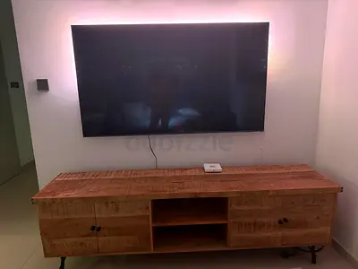 Marina - Solid Wood TV Console / Entertainment Unit - Rustic Finish