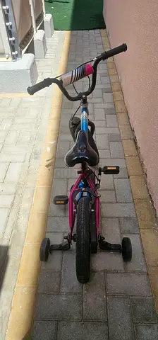 Kids 16-inch Bicycle with Training Wheels — Good Condition