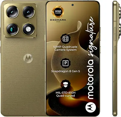 Motorola Signature Dual SIM 5G Martini Olive 16GB RAM 512GB