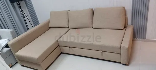 Exilent condition sofa cum bed storage