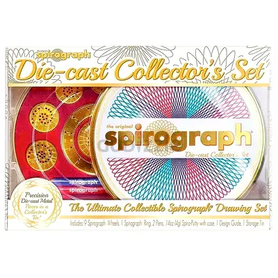 Original Hasbro Spirograph Die-cast Collectors Set - Complete in Box